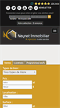Mobile Screenshot of neyret-immobilier.com